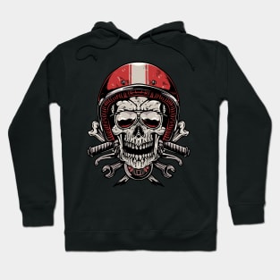 Skull Biker Hoodie